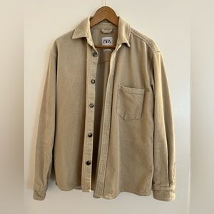 ZARA Corduroy Lightweight Jacket / Over shirt